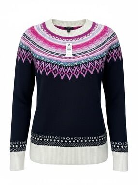 NWT! Talbots Patterned Sweater Petite Medium